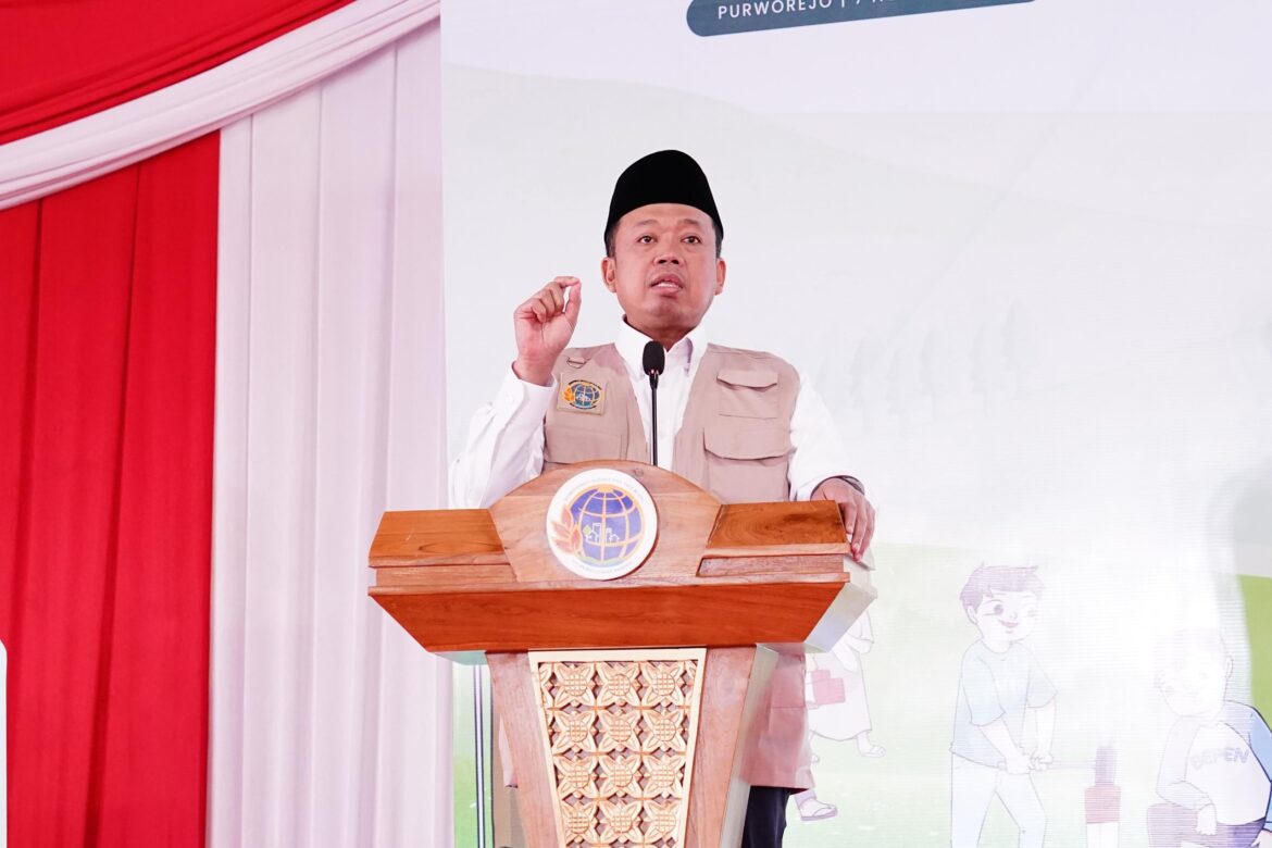 Di Momen Pencanangan GEMAPATAS 2025, Menteri Nusron: Semua Masyarakat Wajib Pasang Patok