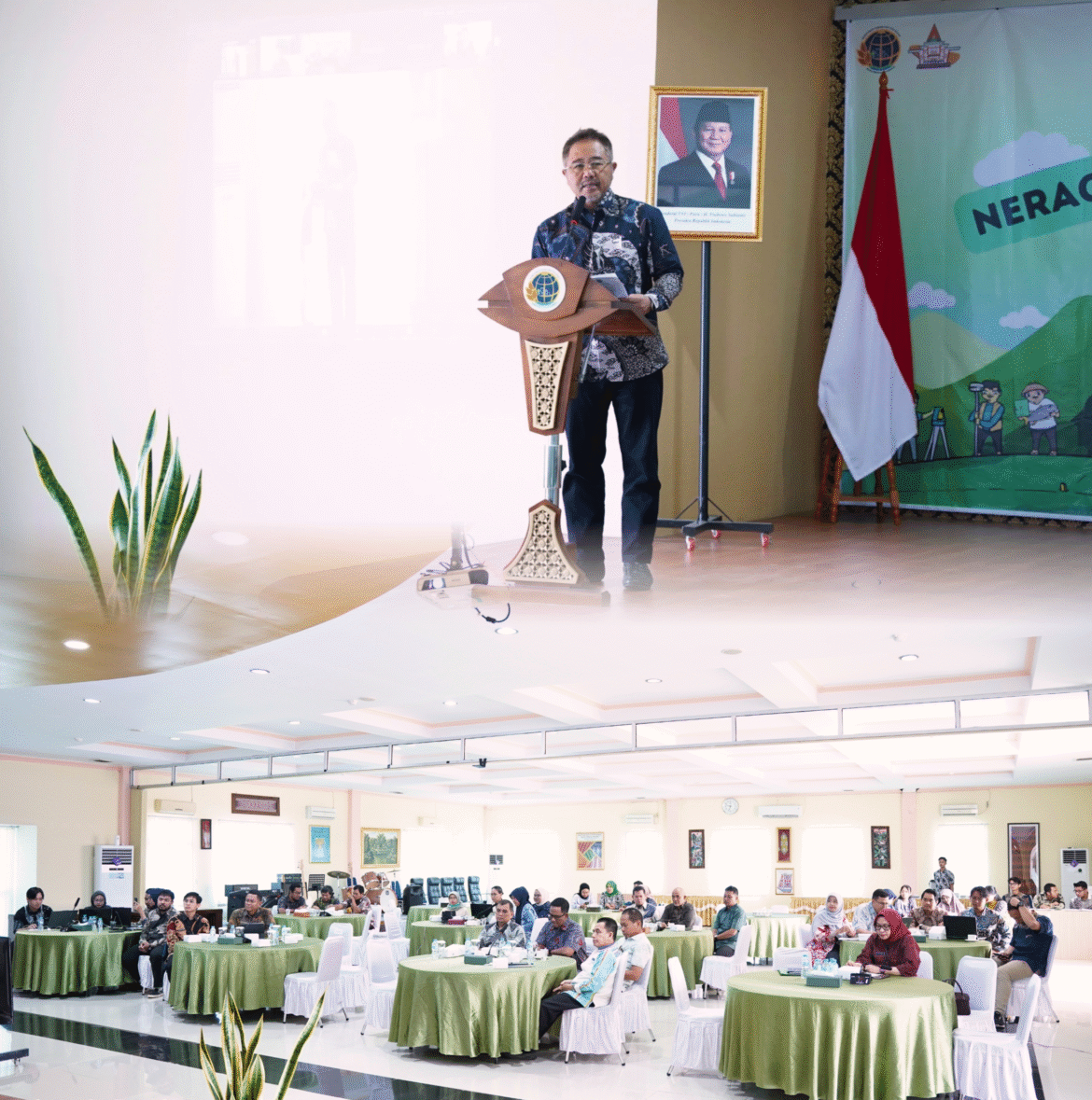 Kantor Pertanahan Kabupaten Melawi Mengikuti Agenda Ekspose Hasil Penyusunan Data Kegiatan Neraca Penatagunaan Tanah (NPGT) Regional Provinsi Kalimantan Barat Tahun 2025. Pada 11 September 2025