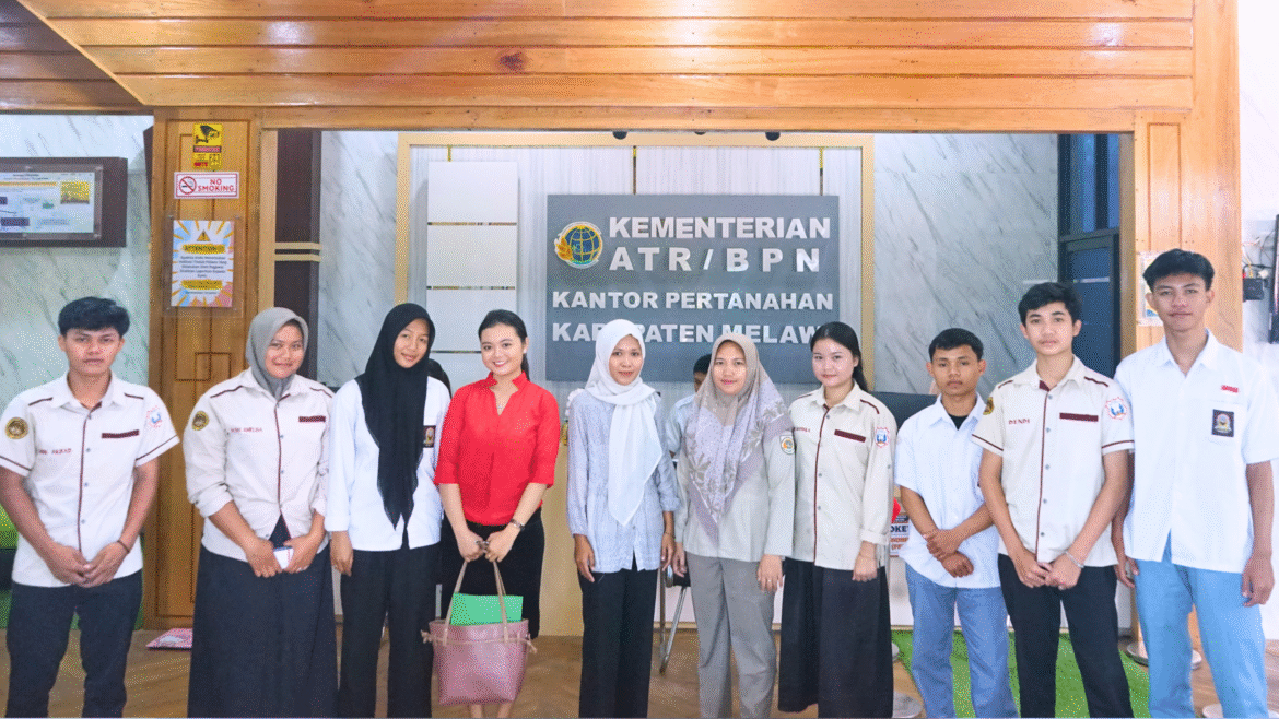 Kunjungan Kerja SMK Negeri 1 Nanga Pinoh Ke Kantor Pertanahan Kabupaten Melawi