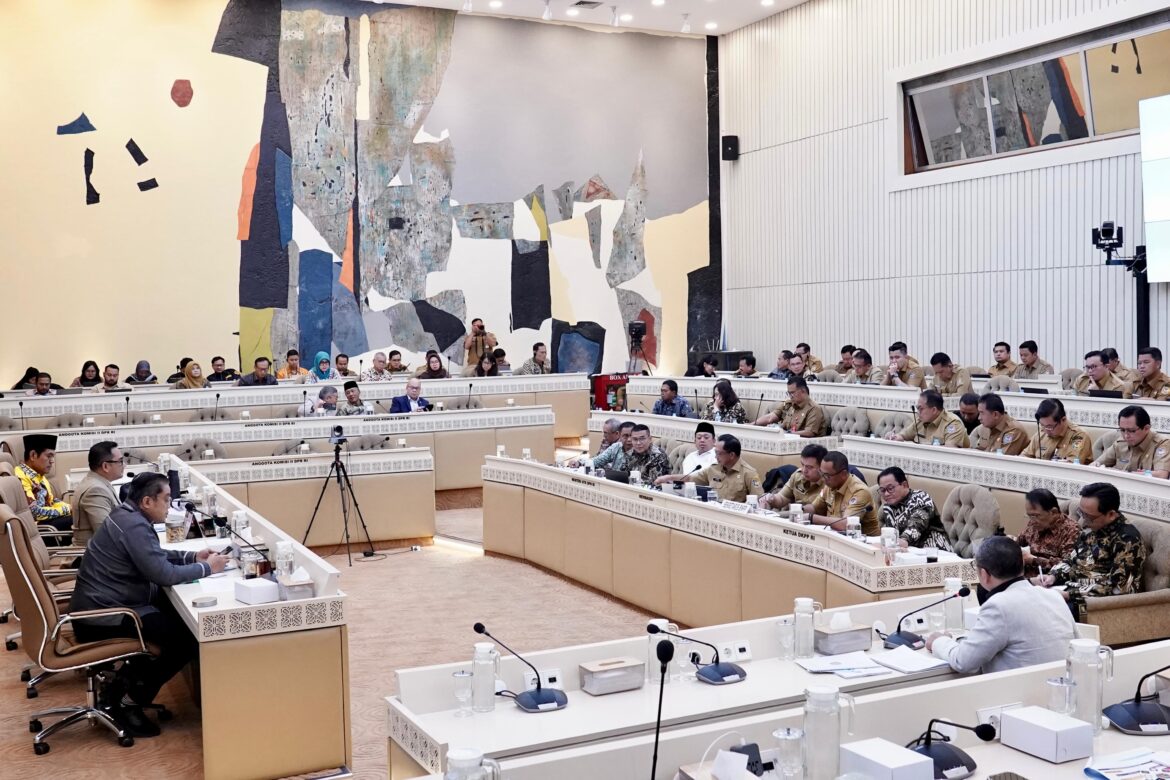 RDP Bersama Komisi II DPR RI, Pagu Anggaran Kementerian ATR/BPN Tahun 2026 Ditetapkan Rp9,49 Triliun